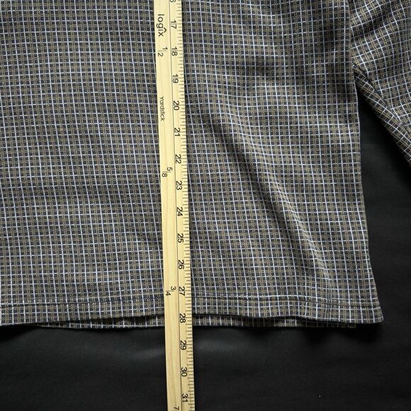 Vintage J. Riggings Sweater Vest Adult Extra Large Green Beige Argyle 90s Mens - Picture 5 of 7